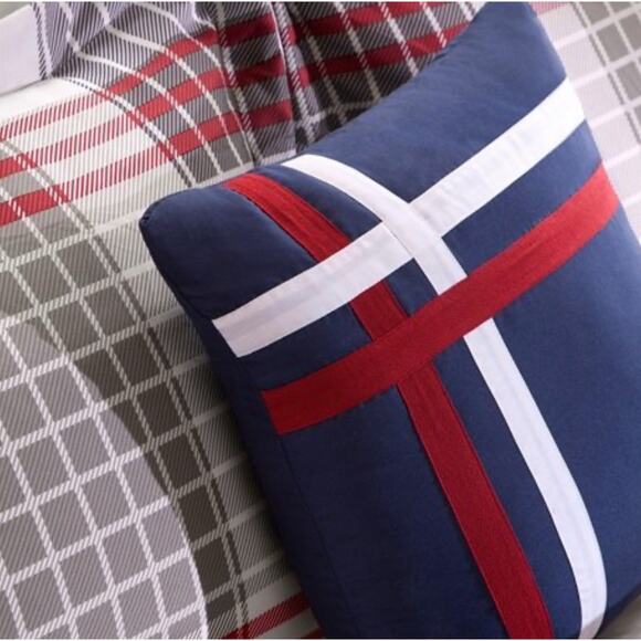 Mint Intelligent Design Caleb Comforter Set Blue 5 Total Pieces - Picture 5 of 8